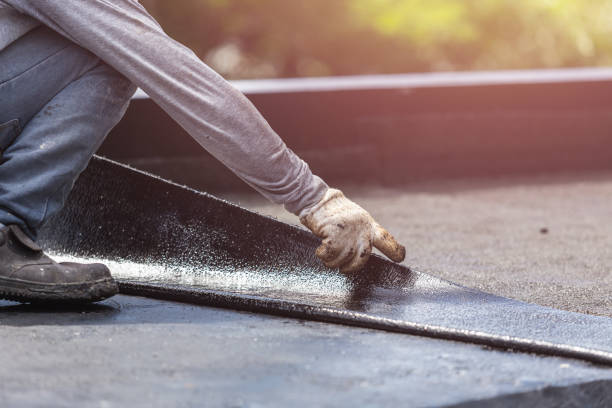 Professional Waterproofing technician working in Brookhaven, PA